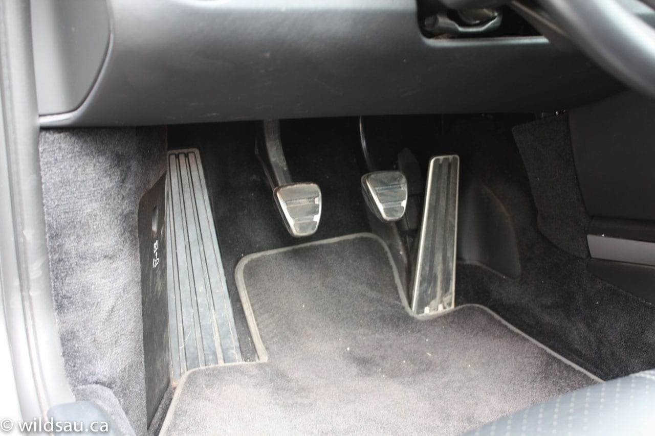 footwell pedals