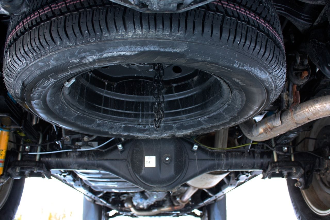 undercarriage rear