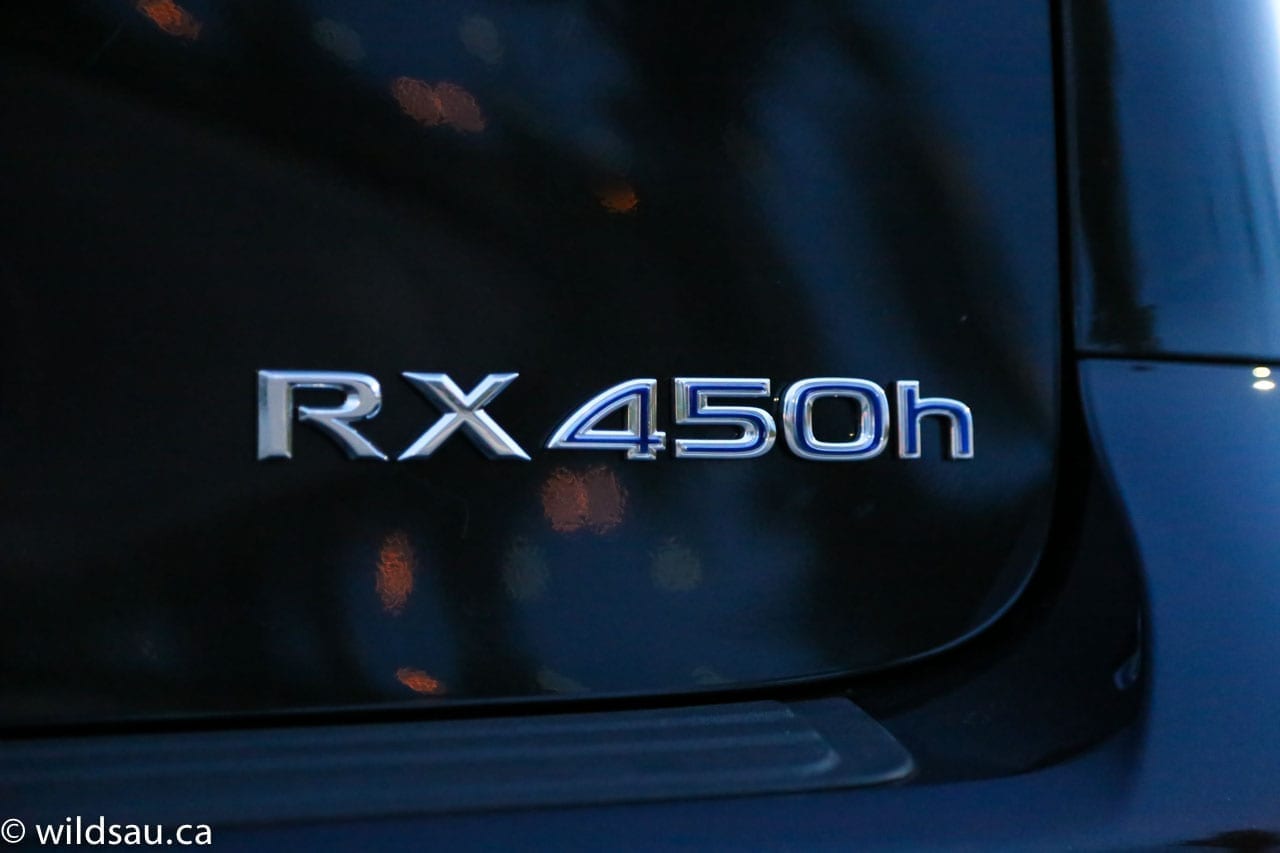 RX 450h badge