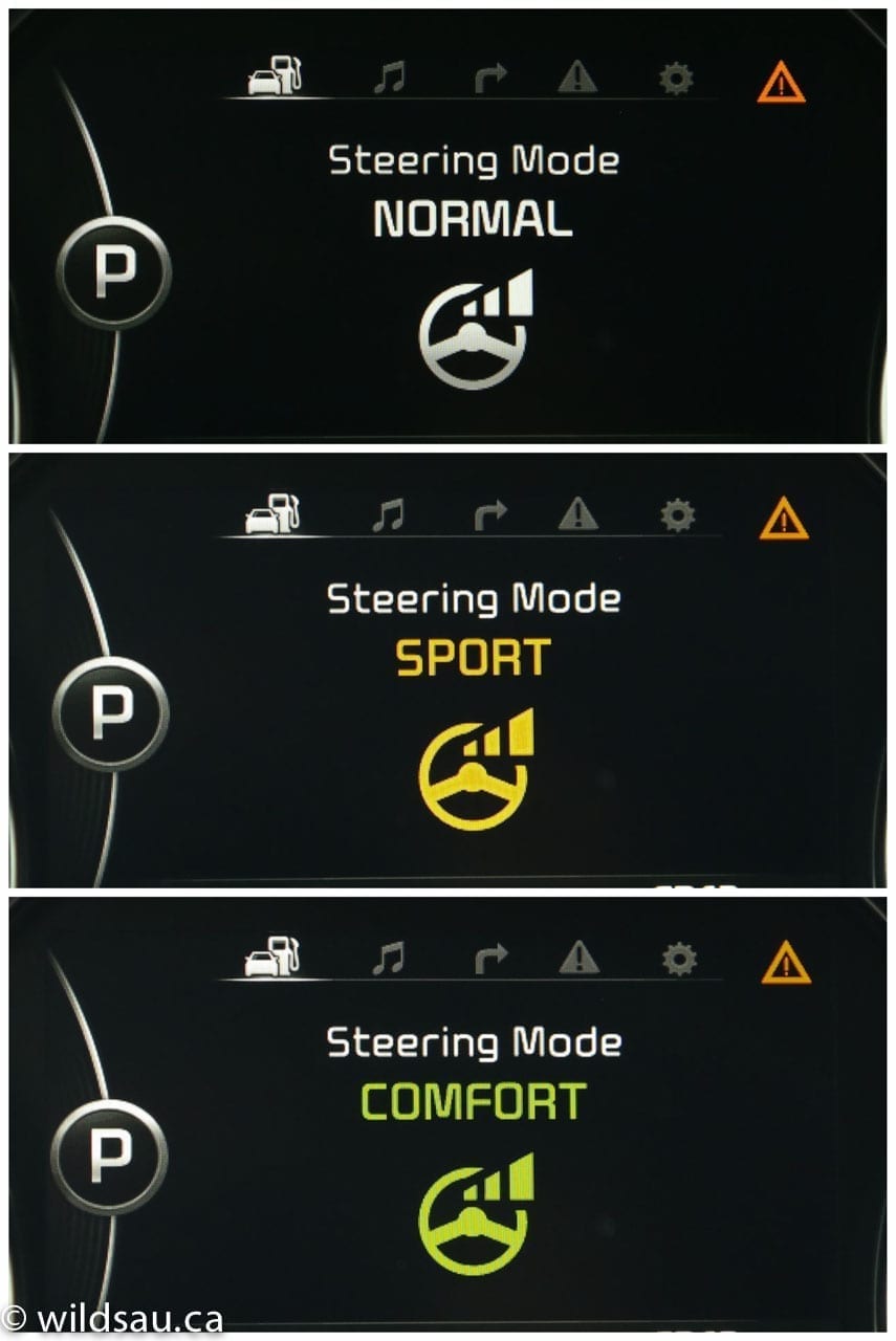 steering modes