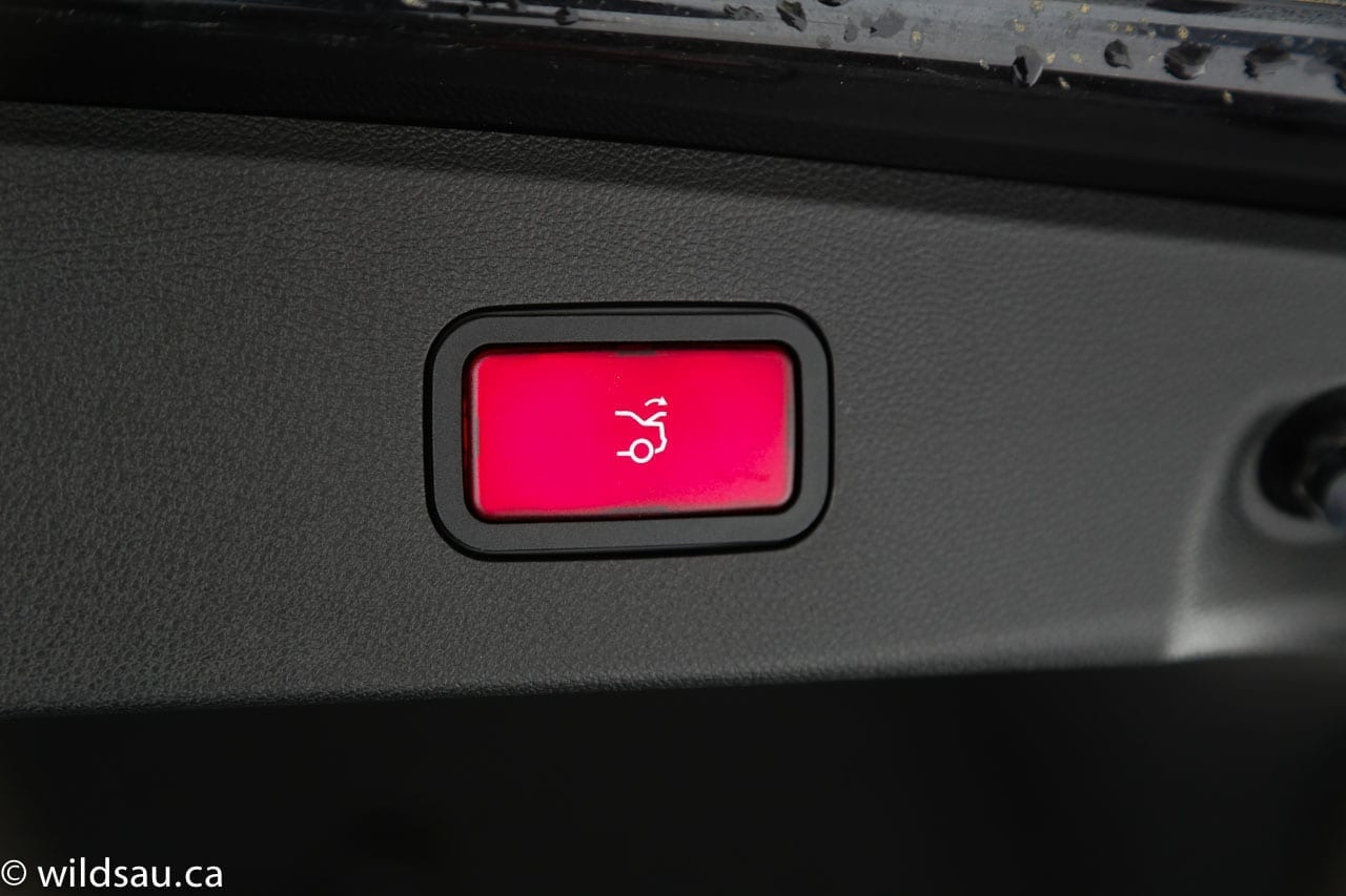 trunk lid close button