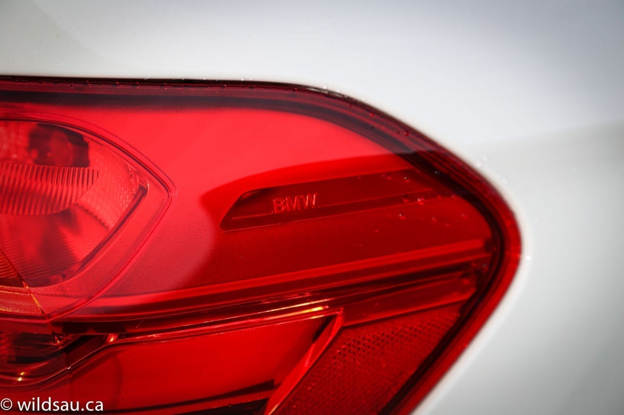 BMW in tail light