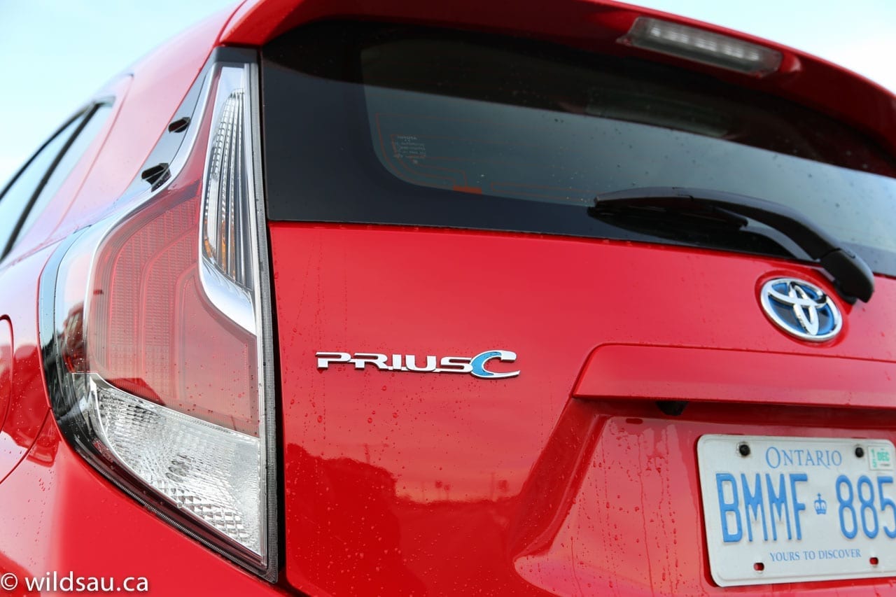 Prius C badge