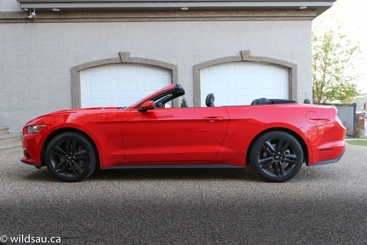 convertible side top down