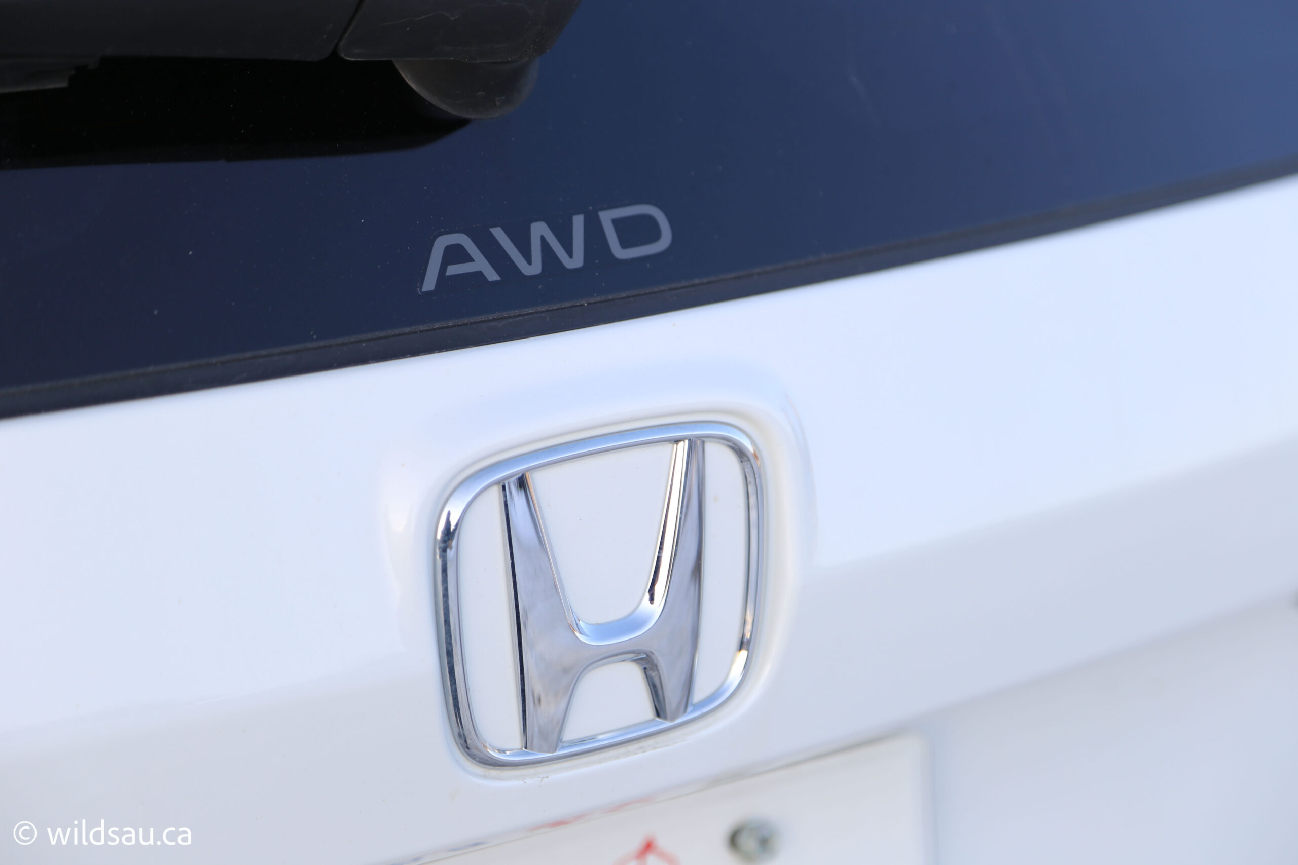 AWD Honda badging