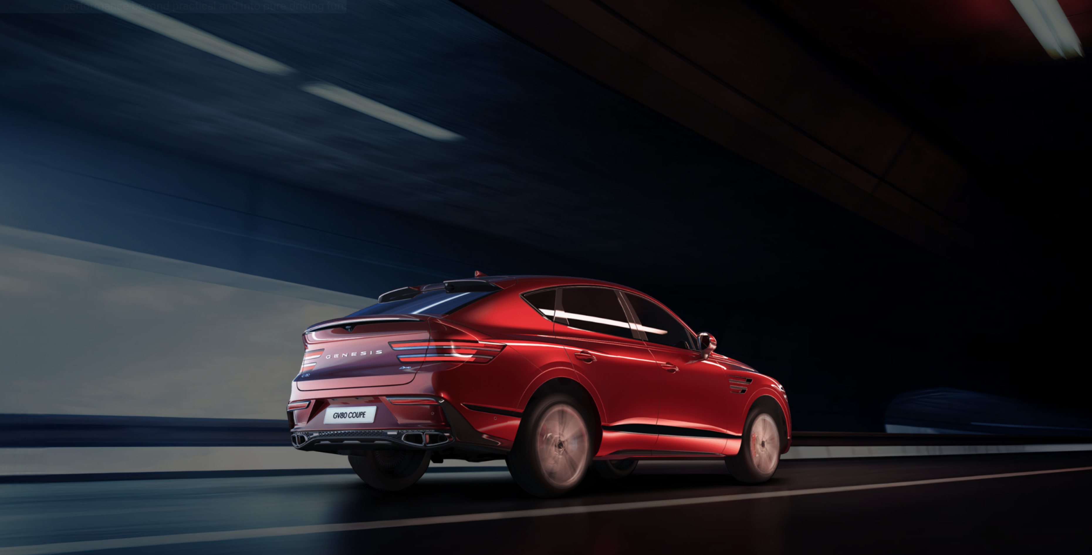 Rear Rear Quarter Low Driving