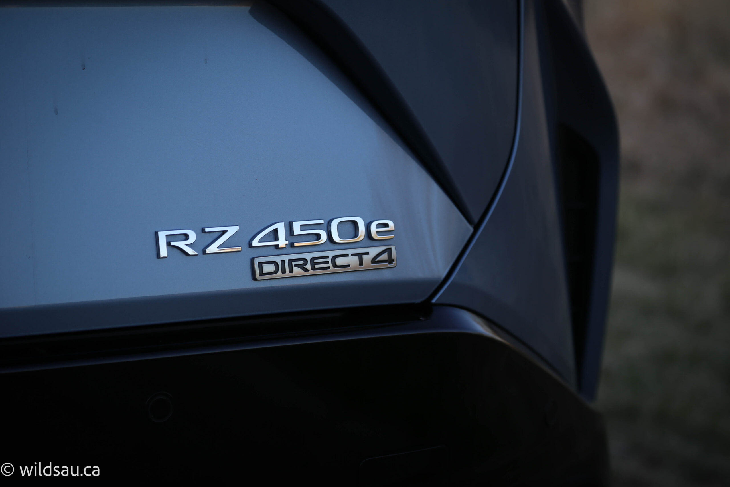 Model badge on back