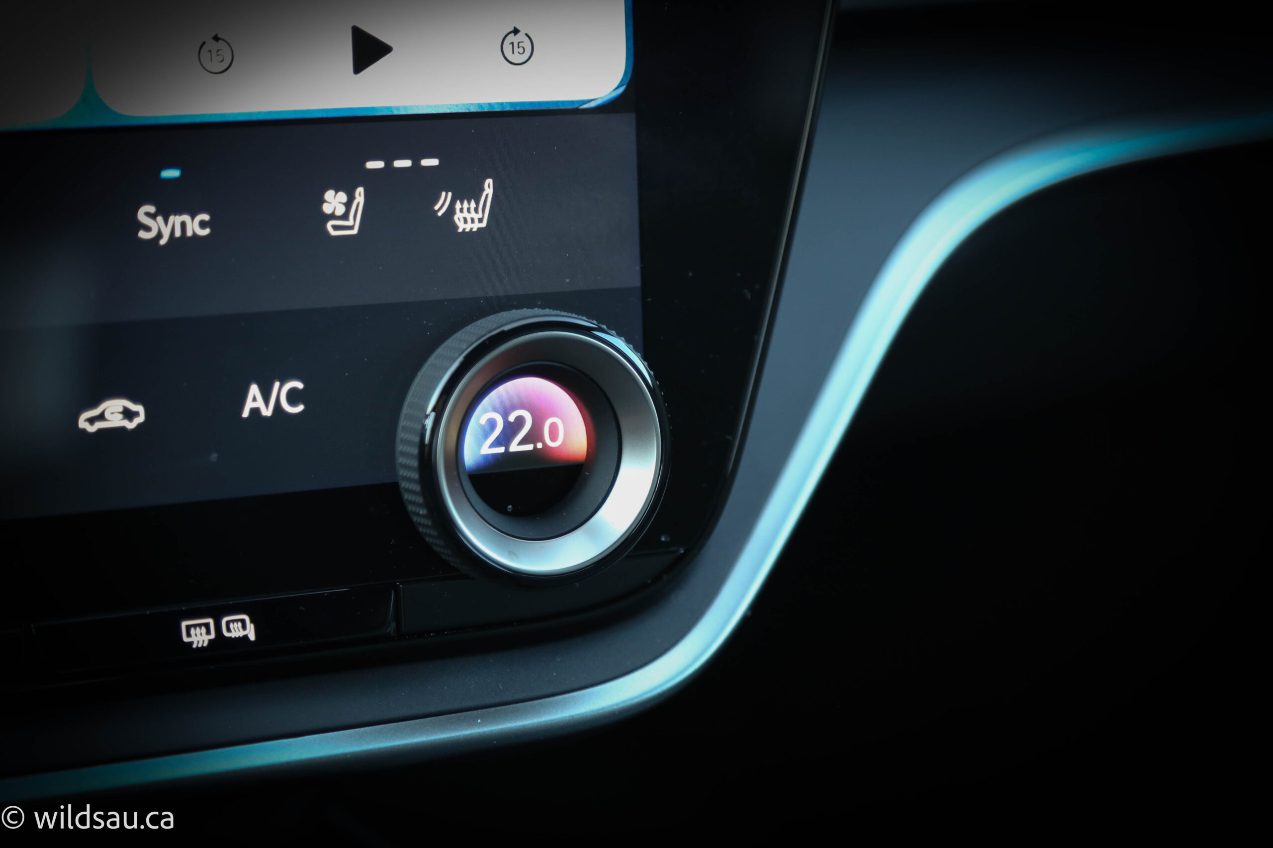 Temp dial
