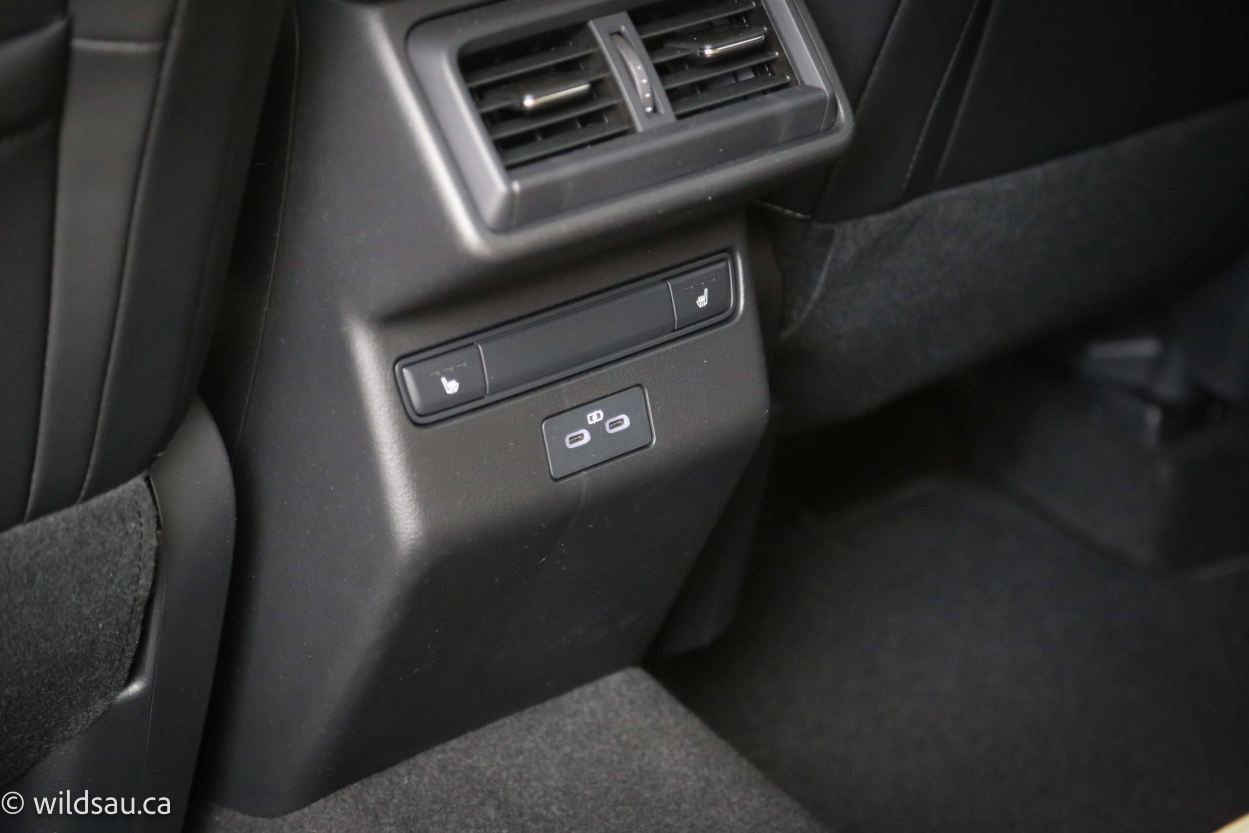 Rear seat comfort conv