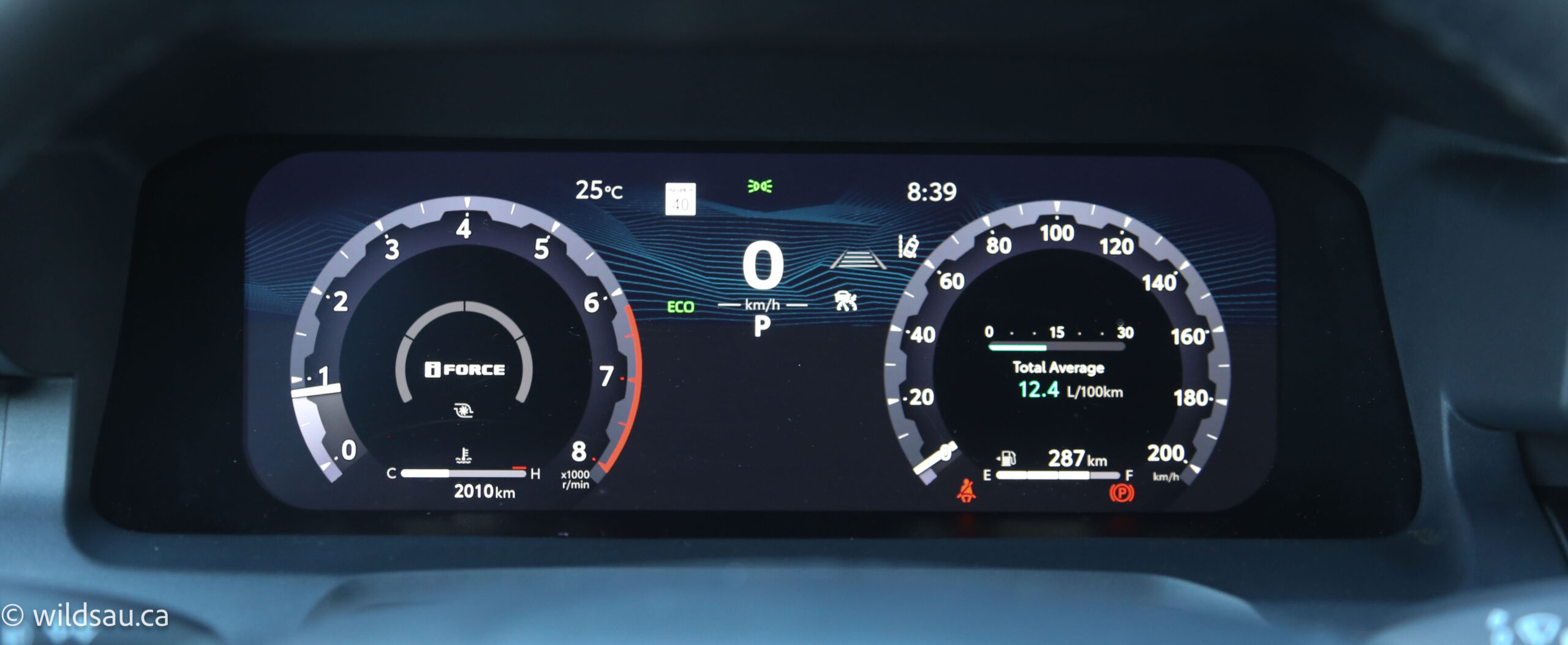 Digital dash